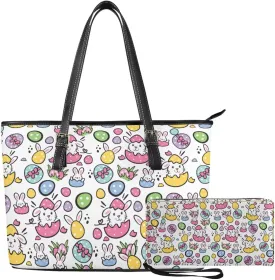2pcs Purses for Women Wallet Shoulder Bag Top Handle Hand for Daliy Use