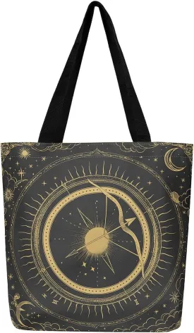 Aries Cancer Taurus Canvas Bag 12 Horoscope Astrology Canvas Tote Bag Constellation Theme Reusable Grocery Aries Cancer Taurus Canvas Bag 12 Horoscope Astrology Canvas Tote Bag Constellation Theme Reusable Grocery