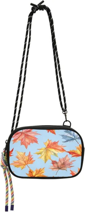 Beautiful Maple Leaves Small Crossbody Bag Cellphone Purse Wallet for Women & Men,Mini Travel Purse-Beautiful Maple Leaves Beautiful Maple Leaves Small Crossbody Bag Cellphone Purse Wallet for Women & Men,Mini Travel Purse-Beautiful Maple Leaves