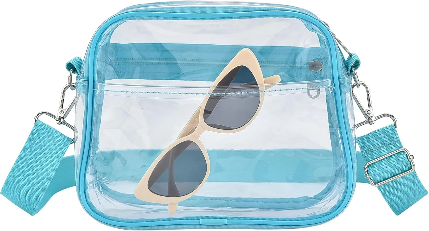 Clear Bag for Stadium Events Mini Small Clear Purse Clear Bag for Stadium Events Concert Sport Work