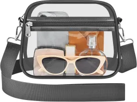 Clear Bag for Stadium Events Mini Small Clear Purse Clear Bag for Stadium Events Concert Sport Work