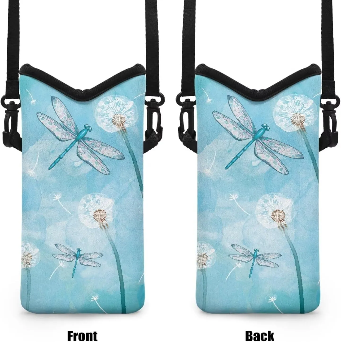 COEQINE Novelty Themes Phone Case for Small Cell Phone Crossbody Bag Purses For Women Fit 8x14 inch
