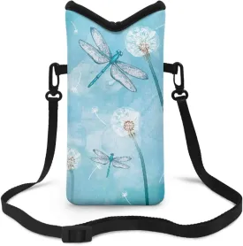 COEQINE Novelty Themes Phone Case for Small Cell Phone Crossbody Bag Purses For Women Fit 8x14 inch