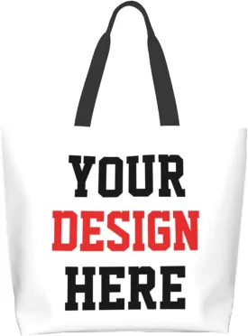 Custom Tote Bags Custom Bags With You Team Logo Text Picture Travel Business Shopping Women Teacher Personalized Shoulder Bag Custom Tote Bags Custom Bags With You Team Logo Text Picture Travel Business Shopping Women Teacher Personalized Shoulder Bag