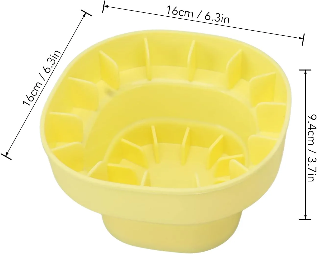 Foldable Ice Bucket Silicone Soft Space Saving Portable Ice Bucket Beverage Cooler for Party Picnic; (Turmeric)