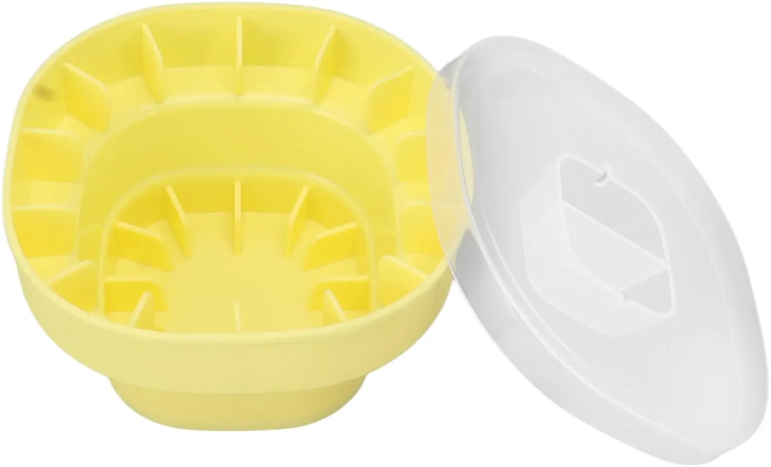 Foldable Silicone Ice Bucket, Soft, Space Saving, Portable Ice Bucket, Drink Cooler for Party, Picnic (Turmeric)