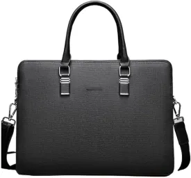 French Men's Briefcase Business Handbag Document Computer Bag ffor Commuting Travel Business