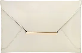JNB Faux Patent Leather Envelope Candy Clutch Bag