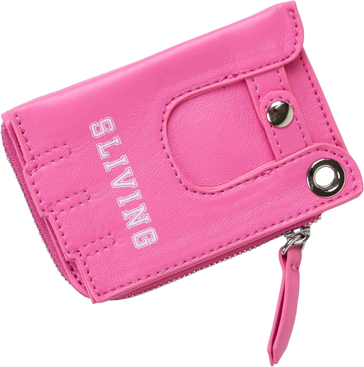 Paris Hilton York Hot Pink Duffle Bag with removable Strap and SLIV Card Case