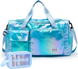 Small Gym Bag for Women, Travel Duffle Bag Carry On Weekender Bag with Shoe Compartment Small Gym Bag for Women, Travel Duffle Bag Carry On Weekender Bag with Shoe Compartment