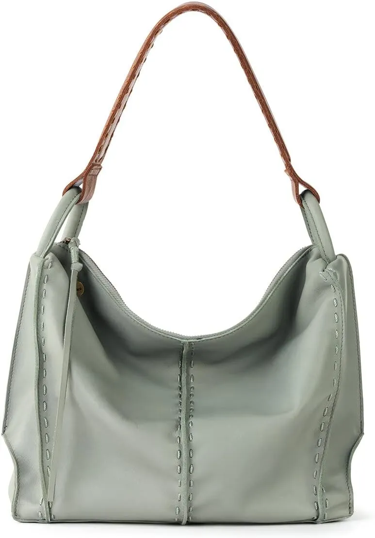 The Sak Los Feliz Hobo Purse - Premium Large Leather Women's Handbag for Everyday & Travel - Durable Purse With Zipper Pocket