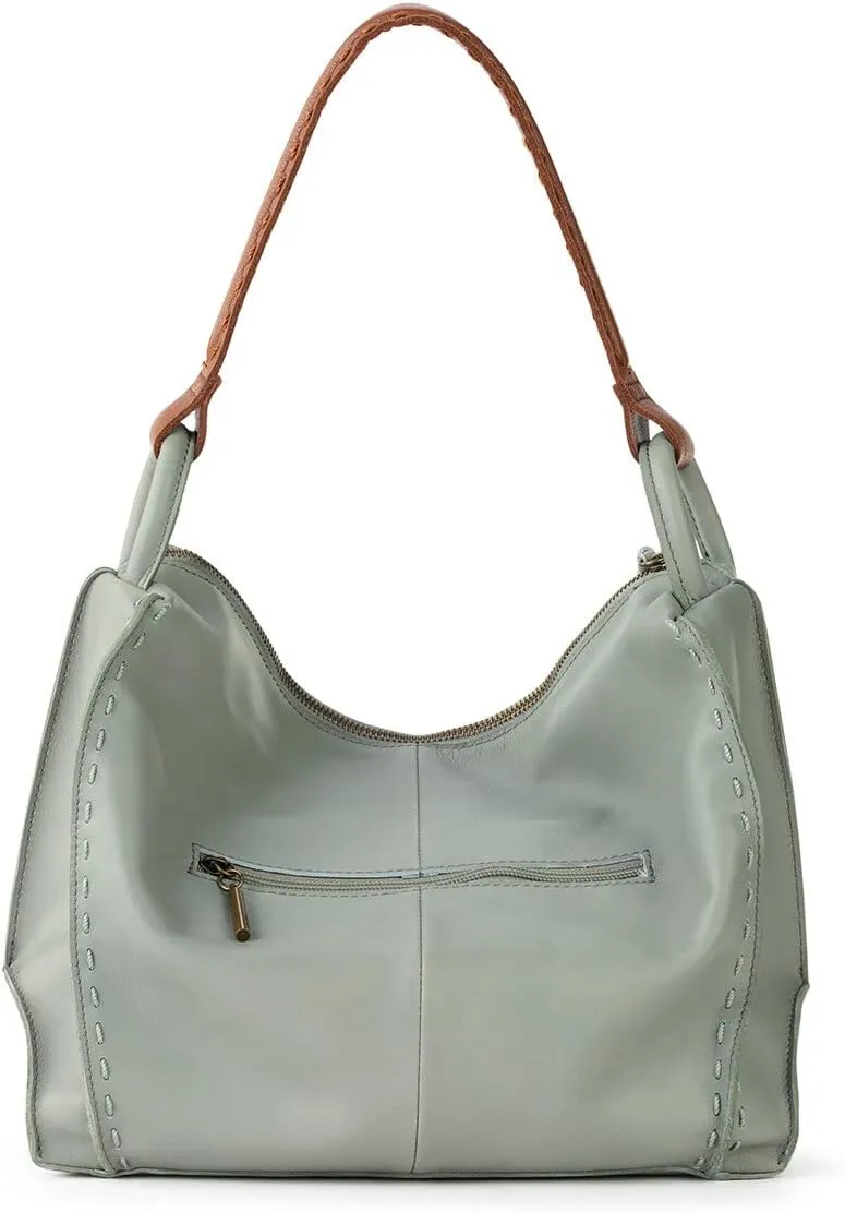 The Sak Los Feliz Hobo Purse - Premium Large Leather Women's Handbag for Everyday & Travel - Durable Purse With Zipper Pocket