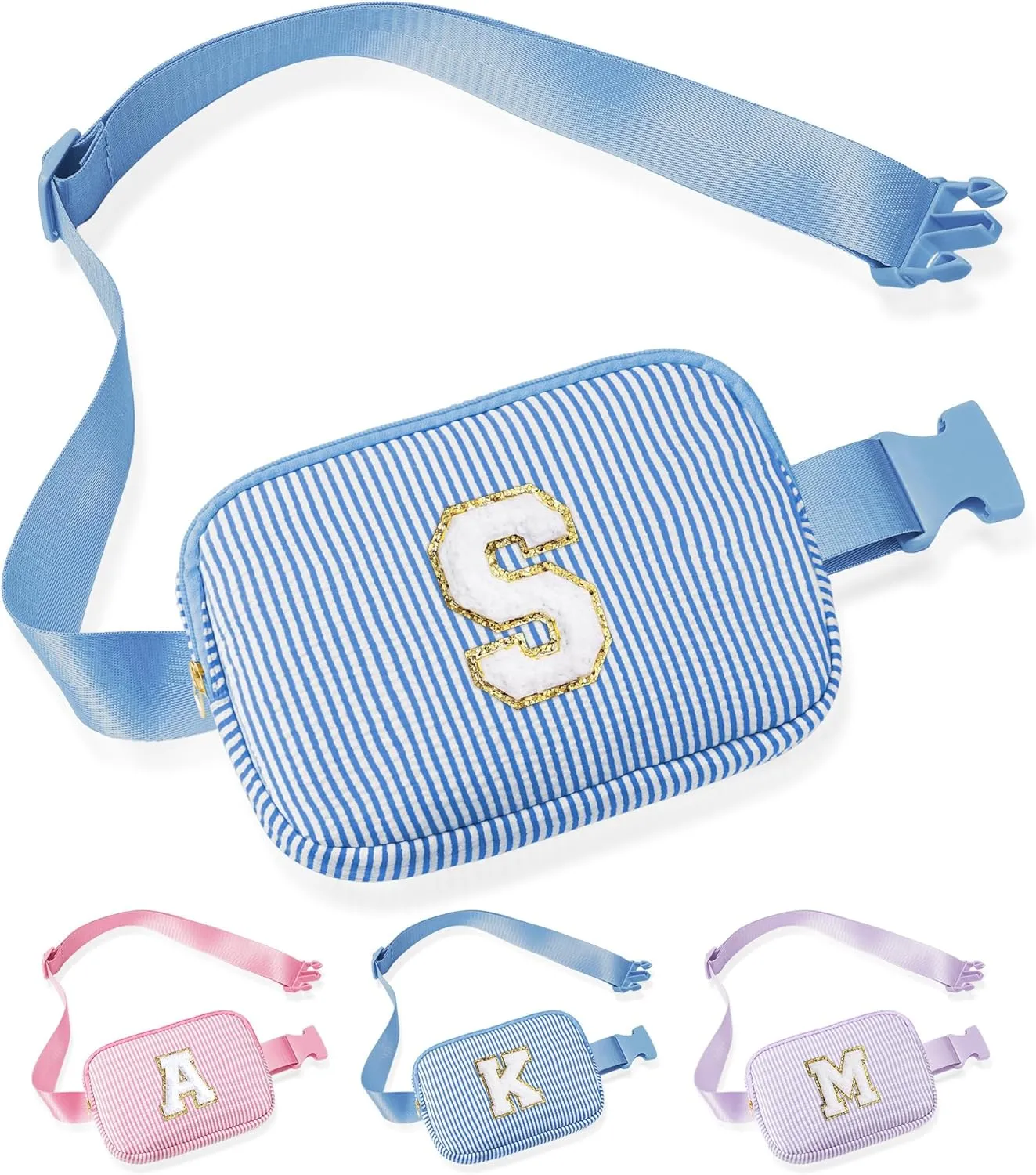 YOOLIFE Birthday Gifts for 6 7 8 9 10 11 12 13 Year Old Girls | Birthday Gifts | Belt Bag | Fanny Pack Birthday Gifts for Daughter | Gifts for Teen Girls | Birthday Gifts for Kids | Blue S