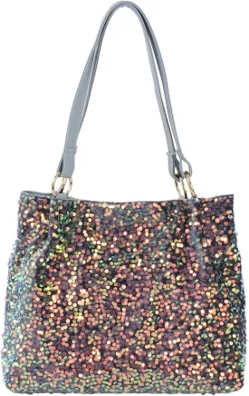 ZLM BAG US Women's Glitter Sequins Shoulder Tote Big Capacity Shimmer Shopping Bag Sparkling Handbag Purse ZLM BAG US Women's Glitter Sequins Shoulder Tote Big Capacity Shimmer Shopping Bag Sparkling Handbag Purse